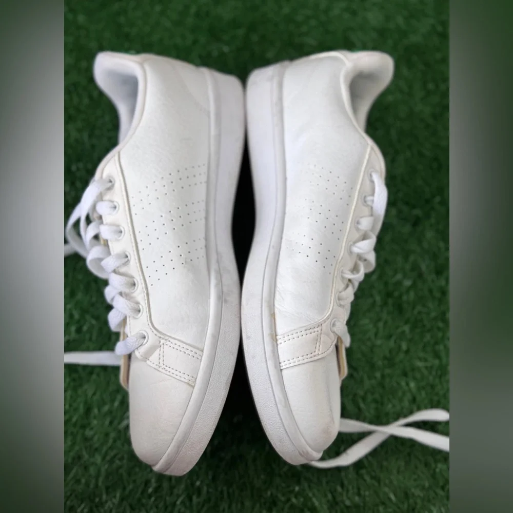 Adidas Cloudfoam Advantage Clean‎ 'Footwear White' AW3914 Size 9.5